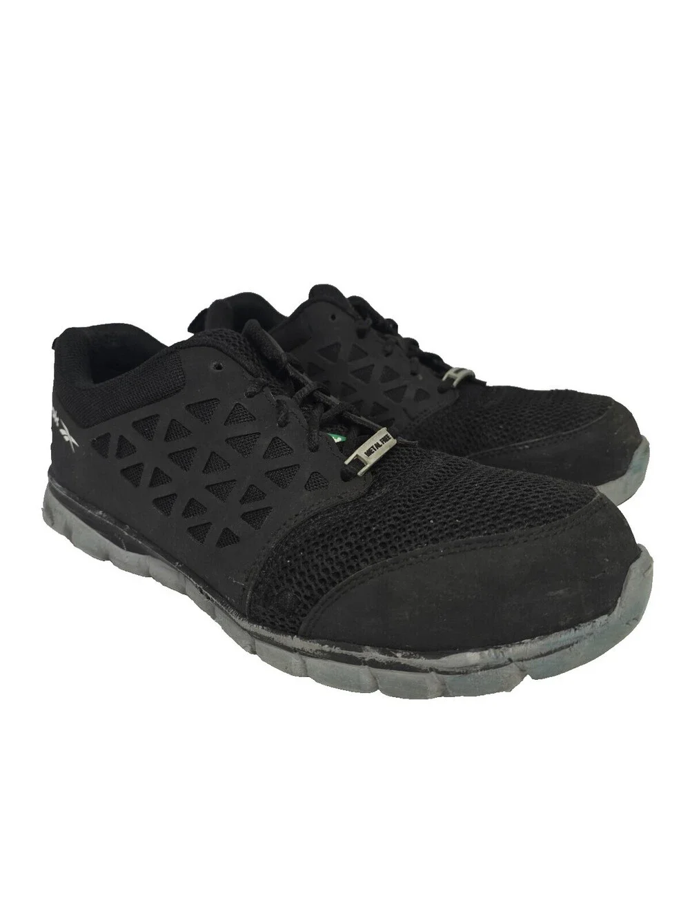 Reebok Work Men’s Sublite Safety Cushion Work Shoes IB4041 Black/Grey Size 10.5W